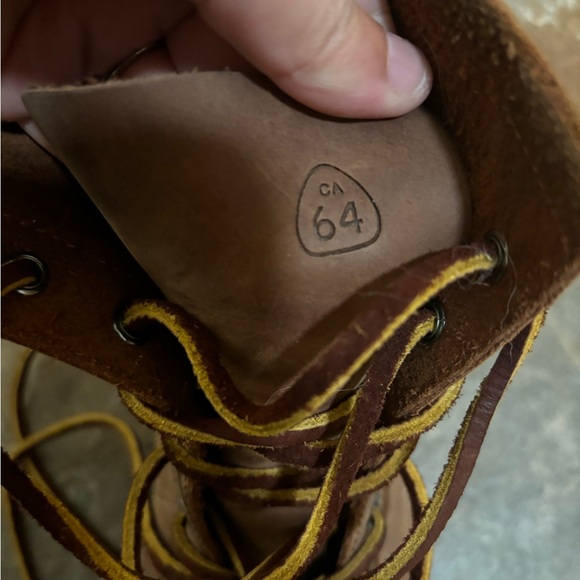 SEAVEES 02/60 7 eye trail boot - Walnut Womens 8 - Picture 3 of 6